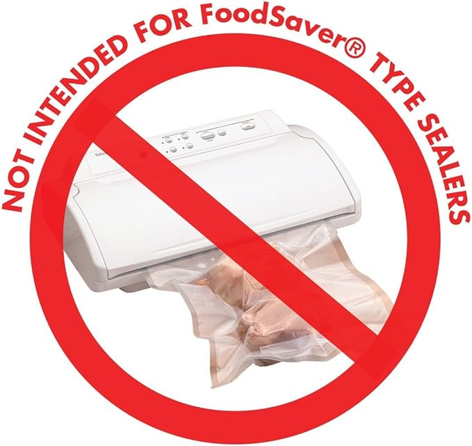 UltraSource - Chamber Machine Pouches 3 Mil Thickness, 8" x 10", Pack of 1000 Vacuum Chamber Pouches, BPA-Free Pre-Cut Chamber Vacuum Sealer Bags with tear notch