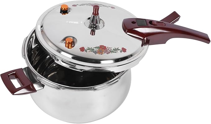 Generic Pressure Cooker, 80KPA Stainless Steel Pressure Canner Pressure Cooker with Ergonomic Handle for Induction Cooktops, Gas Cooktops, Open Flames Using (9L), Genericgw5tu3c8sd-13
