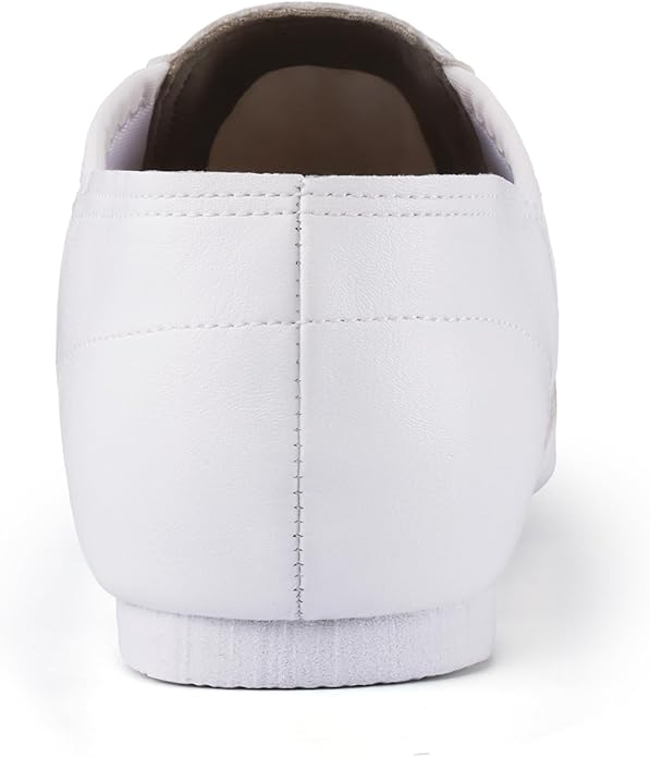 Linodes Unisex 006 PU Leather Upper Slip-on Jazz Shoe for Women and Men's Dance Shoes