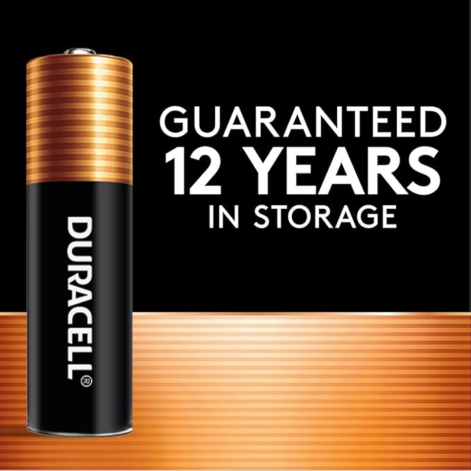 Duracell Coppertop AAA Batteries with Power Boost Ingredients, 24 Count Pack Triple A Battery with Long-Lasting Power, Alkaline AAA Battery for Household and Office Devices