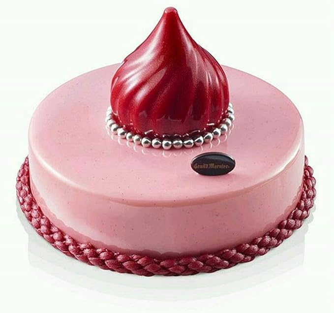 OCPO KITCHEN Russian Tale Silicone Mold for Baking Mousse Cake, Candy, Pastry, Chocolate, Cupcake, Jelly, Pudding, Cake Decoration Mold, 3D Russian Tale Shape (15-Cavity)