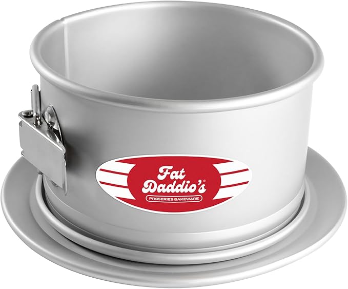 Fat Daddio's PSF-63 Anodized Aluminum Springform Pan, 6 x 3 Inch