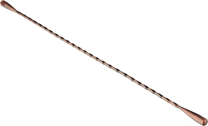 Barfly Bar Spoon, Double End Stirrer 13 3/16" (33.5 cm), Antique Copper