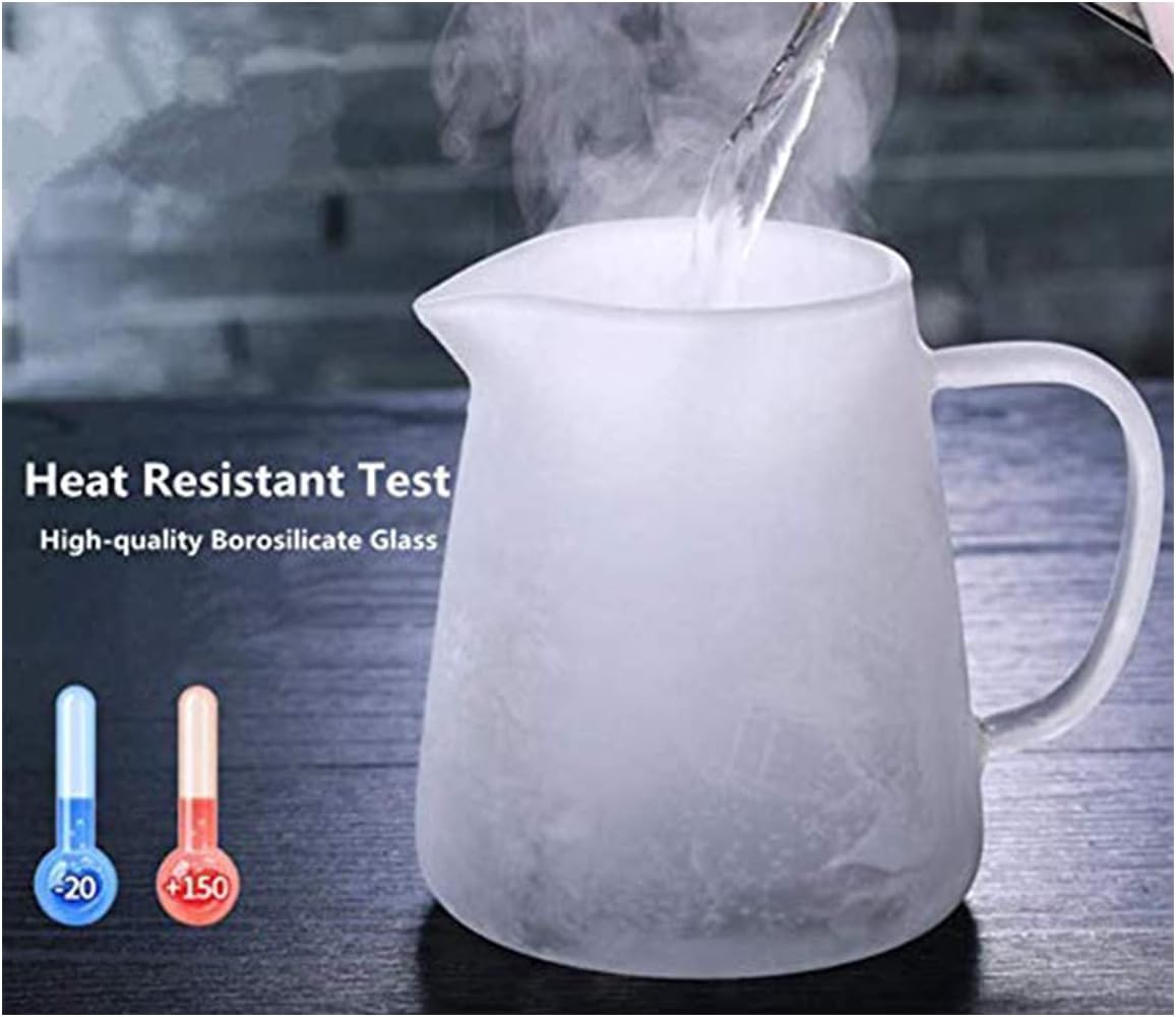 950ml (32oz) Upgraded Glass Teapot with Infuser,Heat Resistant with Removable Infuser, Borosilicate Clear Glass Tea Pots for Loose Leaf Tea and Blooming Tea Cook teapot