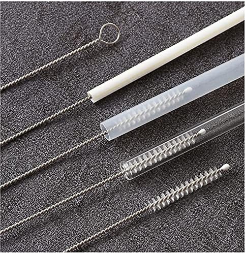 100Pack Drinking Straw Cleaner Brush .Extra Long 9.3 inch Pipe Cleaners, Straw Cleaning Brush for Tumbler, Sippy Cup, Bottle and Tube,230x10mm Reusable Metal Straw Cleaning Brush in Bulk(100Pack)