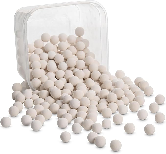 Mrs. Anderson's Baking Pie Weights | Natural Ceramic Stoneware Beads for Blind Baking | Heat-Safe, Food-Safe, Easy to Use | Prevents Shrinking, Puffing, Bubbling | Individual Weighted Balls