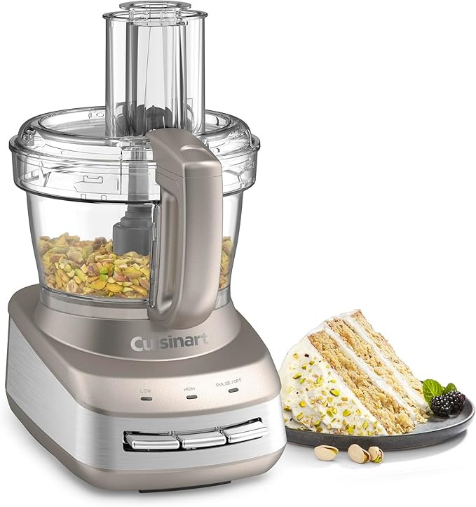 Cuisinart FP-130SS Core Custom 13-Cup Multifunctional Food Processor, Silver Sand