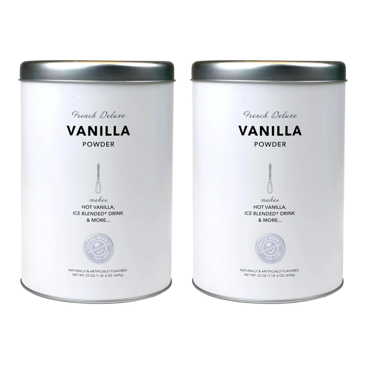 The Coffee Bean & Tea Leaf, French Vanilla Creamer for Coffee, Lattes, Smoothies, Drinks, Baking, 2 Pack