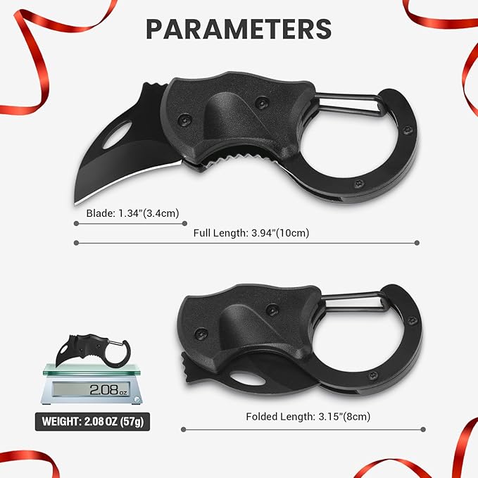 Small Pocket Knife Fathers Day Dad Gifts for Men from Daughter Wife Son, EDC Knives Birthday & Christmas Gifts for Him, Mens Stocking Stuffers Gifts Idea for Boyfriend Husband Grandpa