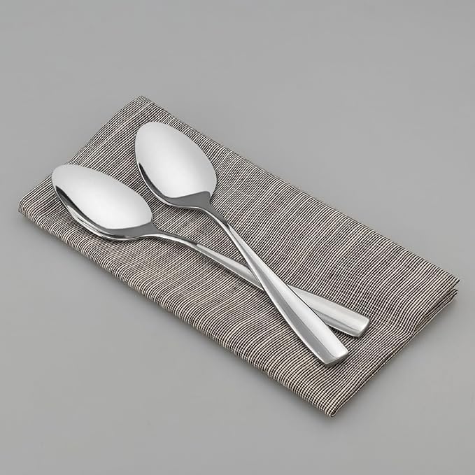 16-Piece Stainless Steel Dessert Spoons