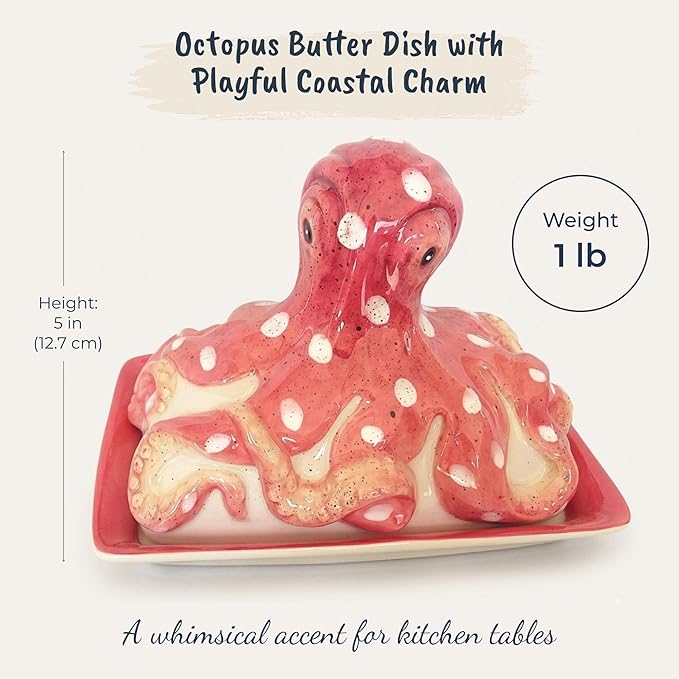 Octopus Butter Dish