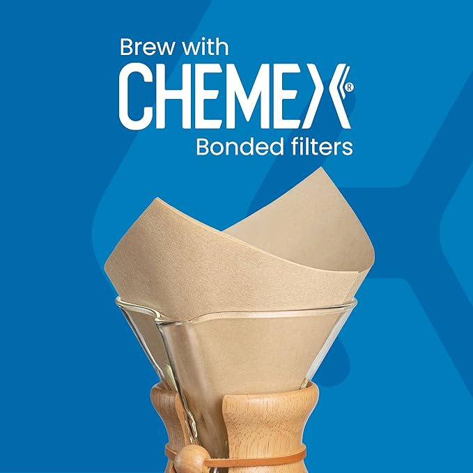 Chemex Pour-Over Glass Coffeemaker - Classic Series - 6-Cup - Exclusive Packaging