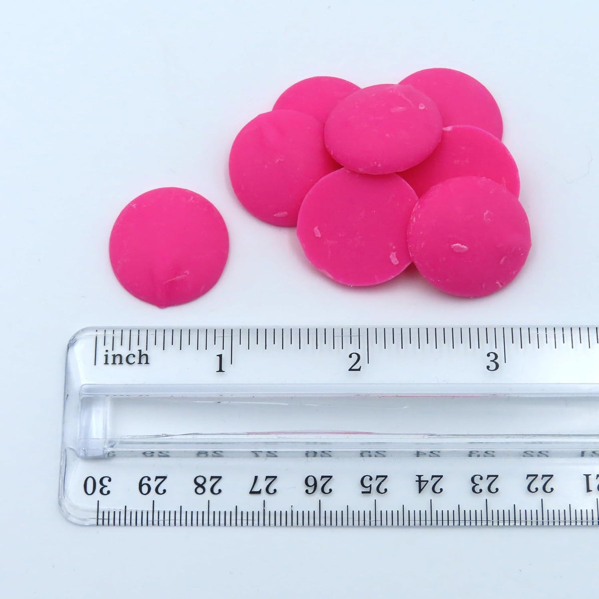 MERCKENS Coating Wafers, Pink Melting Chocolate, 1 Pound Package