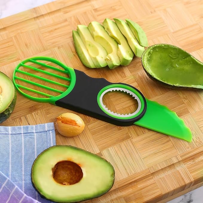 Avocado 3-In-1 Slicer Tool, Avocado Cutter Slicer, Dishwasher Safe (Avocado Cutter Slicer)