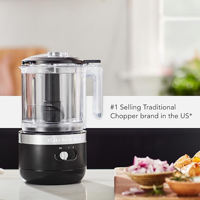 KitchenAid Cordless 5 Cup Food Chopper, KFCB529Q