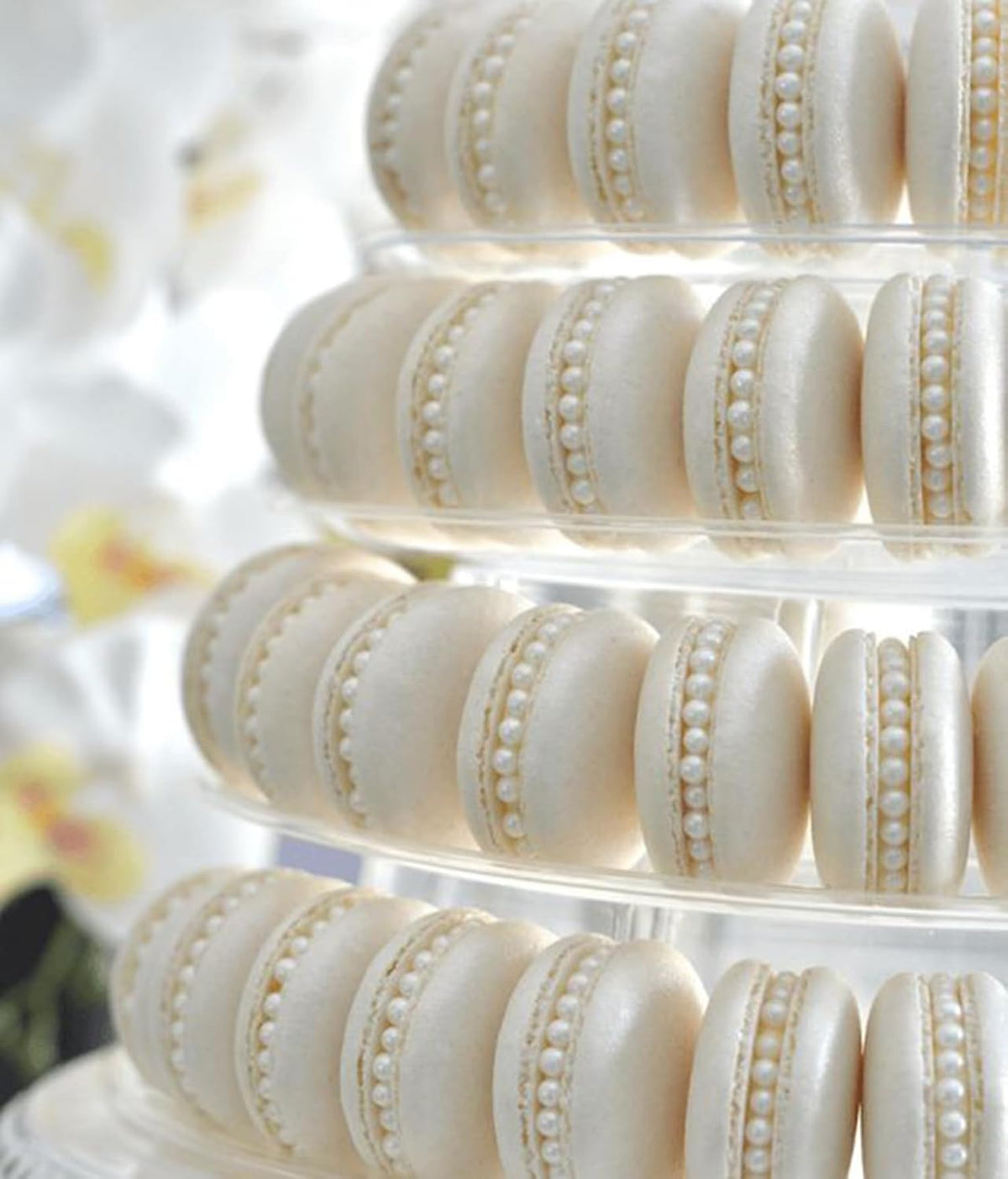 Edible White Pearl Sugar Sprinkles 3.53 oz, 7mm Candy Pearls Ideal for Baking, Cake and Cupcake Toppers, Cookie Decoration, Ice Cream Topping, Wedding Shower Valentines Halloween Christmas
