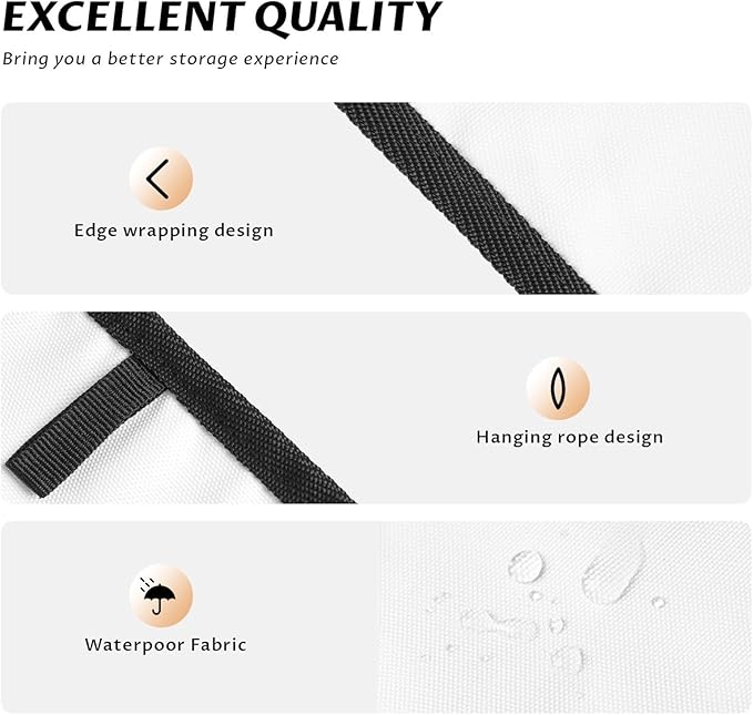 Toaster Cover 4 Slice Black White Plaid Kitchen Small Appliance Covers with Pockets Dust and Fingerprint Protection
