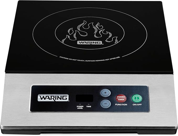 Waring Commercial Light-Duty Commercial Induction Range, 120V, 1800W