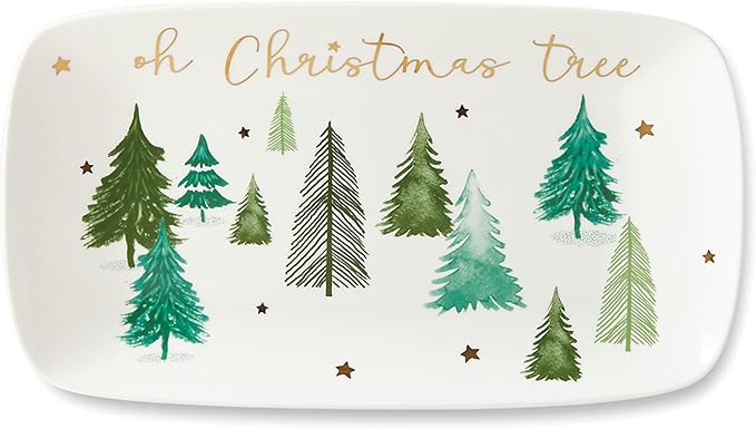 Lenox 885761 Balsam Lane Hors D'Oeuvre Tray, Christmas & Holiday Hosting