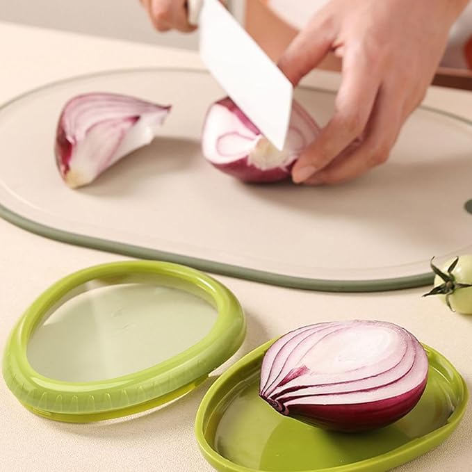 Avocado 3 Piece Set Avocado Slicer, Avocado Slicer, Avocado Storage Container, Dishwasher Safe, Contains All Tools For Avocado (Avocado Slicer+Saver+Cutter)