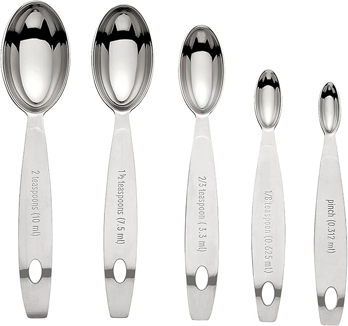 CUISIPRO Odd-Size Measuring Spoon SS 5pc Set