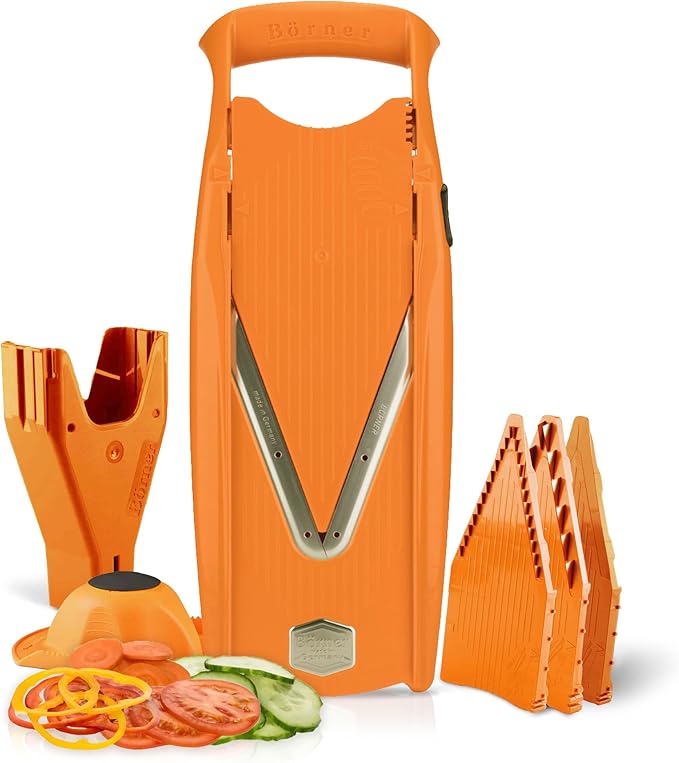 Swissmar Borner V Power Mandoline, V-7000, Orange
