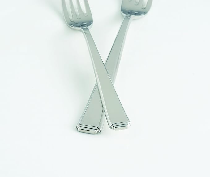 Fortessa Scalini 18/10 Stainless Steel Flatware, 5 Piece Place Setting, Service for 1