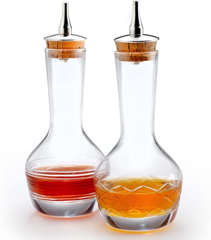 Barfly Bitters Bottle - M37189/M37191, Glass, 3 oz (90 ml), Set of 2