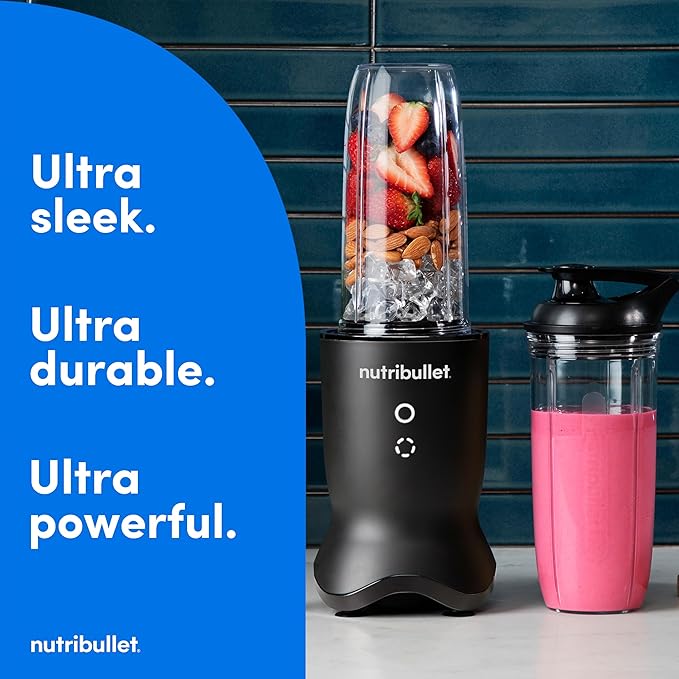 nutribullet Ultra Personal Blender NB50500AK, 32 oz, Satin Black