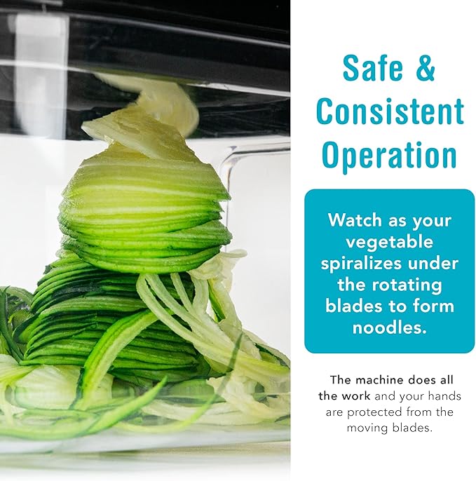 Shine Kitchen Co. SES-100 Electric Vegetable Spiralizer