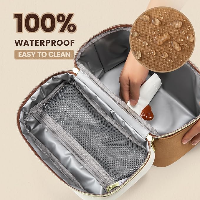LOVEVOOK Insulated Lunch Bag for Women,Adult Lunch Box for Women,Leakproof Cooler Bag for Office Picnic Hiking Beach,Lunch Tote Bag with Adjustable Shoulder Strap