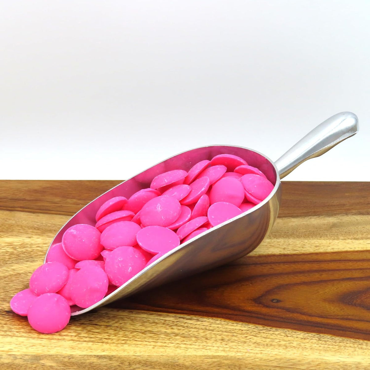 MERCKENS Coating Wafers, Pink Melting Chocolate, 1 Pound Package