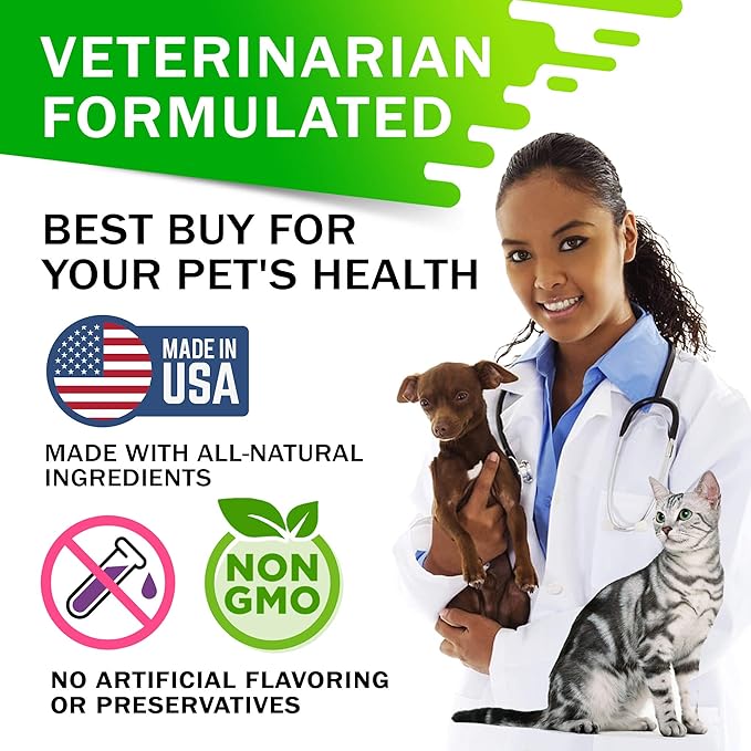 Kennel Cough Drops for Dogs and Cats - 2oz Pet Herbal Remedy - Throat Soother - Homeopathic Respiratory Support - Dry, Wet & Barky Pet Cough and Cat Asthma, Sinus Congestion Treatment - Made in USA