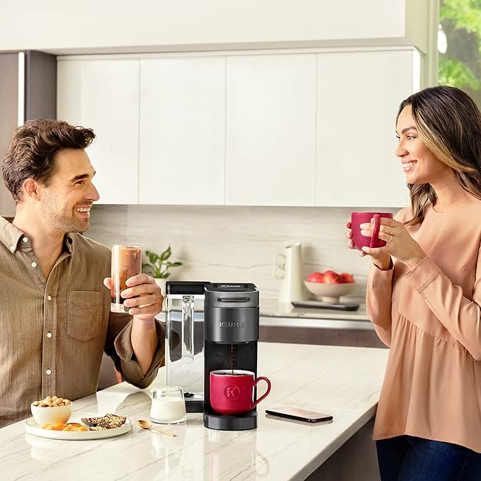 Keurig K-Supreme Plus SMART Coffee Maker, Single Serve K-Cup Pod Coffee Brewer, BREWID and MultiStream Technology, 78 Oz, Black