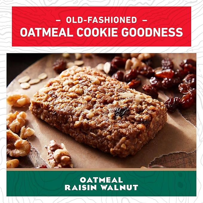 CLIF BAR - Energy Protein Bars - Oatmeal Raisin Walnut - Made with Organic Oats - Energy Bars - Non-GMO - (10 Pack)