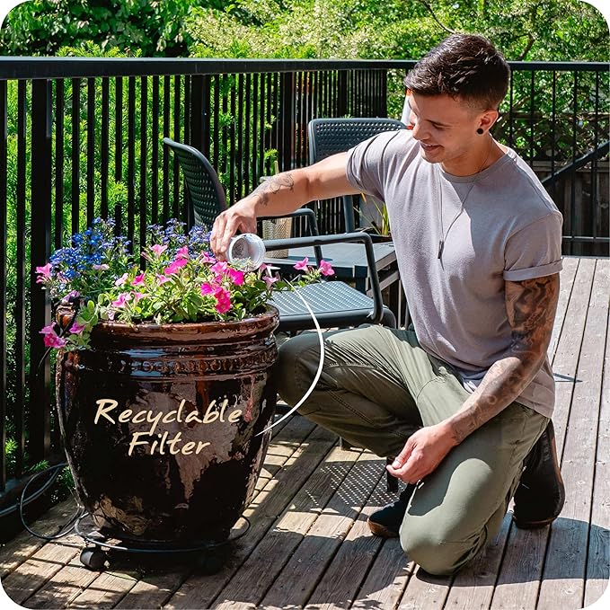 Santevia MINA Alkaline Fluoride Water Filter Value Pack | 3-Pack At Home Water Pitcher Filter Adds Minerals and Makes Alkaline Water | Fluoride, Chlorine & Lead Filteration | American Filtration Media