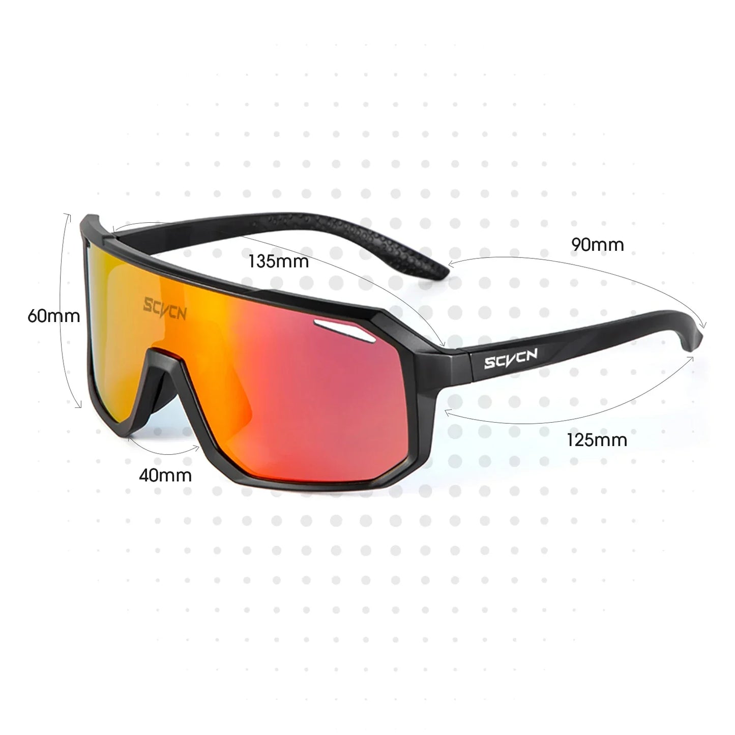 SCVCN UV400 Cycling Sports Sunglasses
