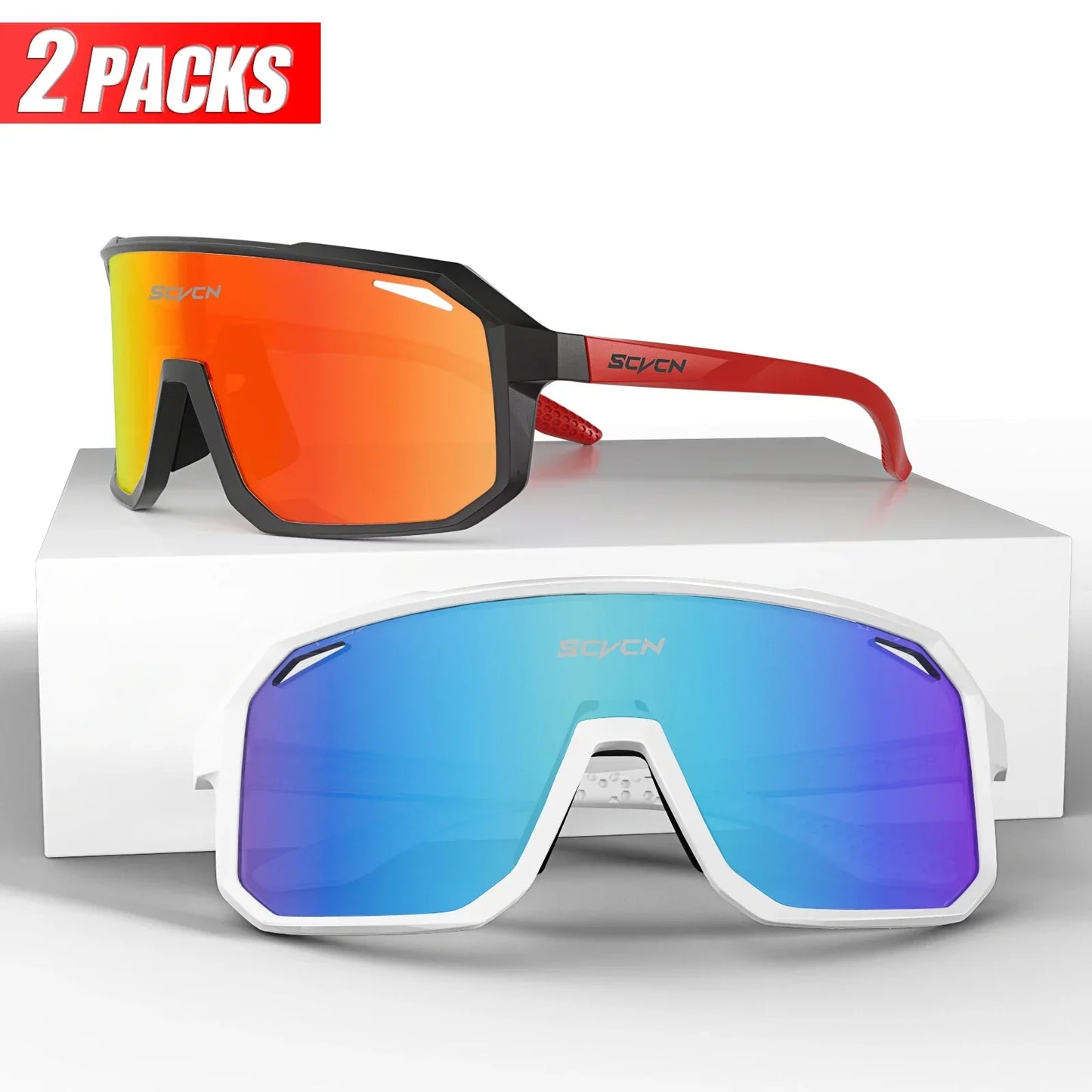 SCVCN UV400 Cycling Sports Sunglasses