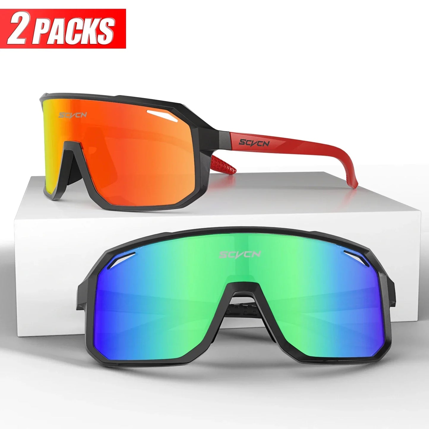 SCVCN UV400 Cycling Sports Sunglasses