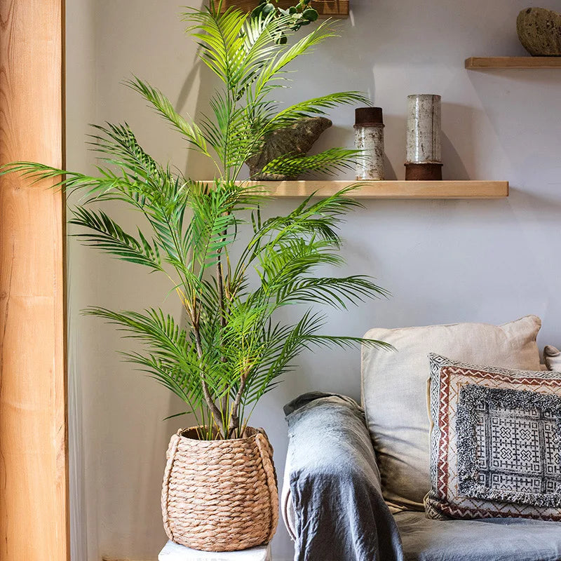 Large Artificial Palm Monstera Tree