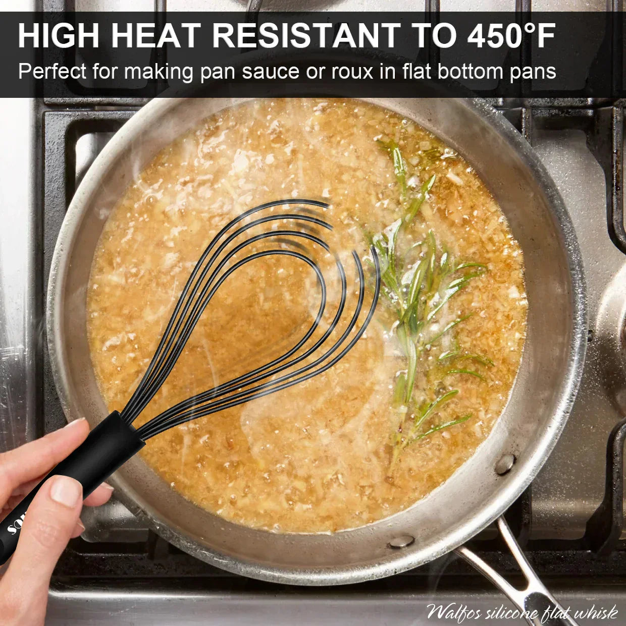 WALFOS Silicone Balloon Whisk