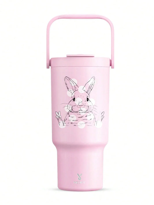 Meoky 32oz Insulated Handle Tumbler