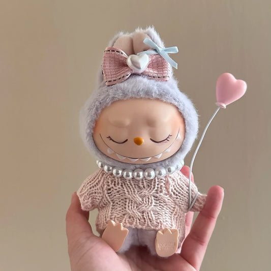 Labubu Macaron Dog Outfit Set