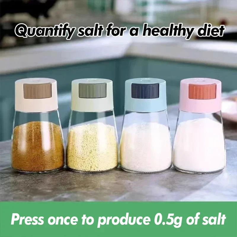 Press Control Seasoning Bottle