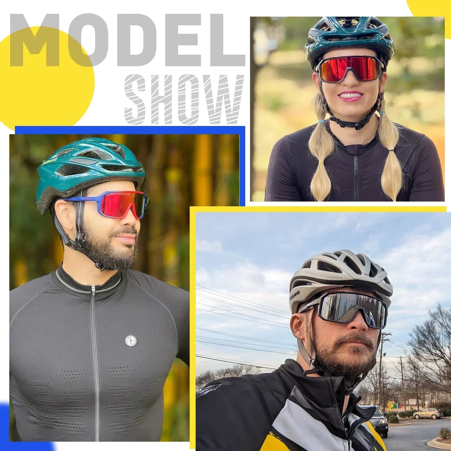 SCVCN HD Luxury Sports Sunglasses