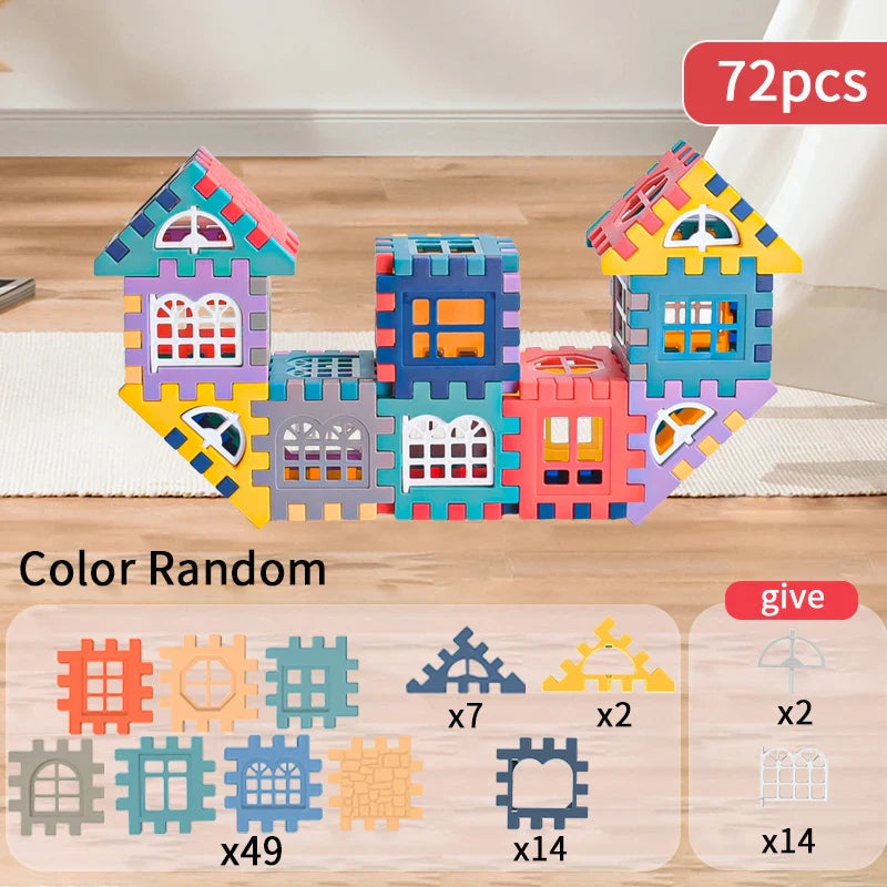 Large-Scale House Building Blocks