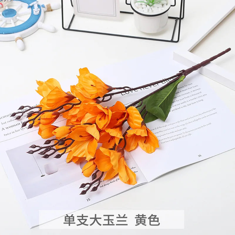 Title: Elegant Magnolia Flower Bouquet