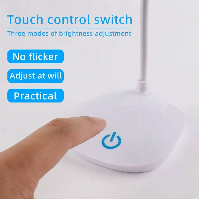 USB Rechargeable LED Desk Lamp