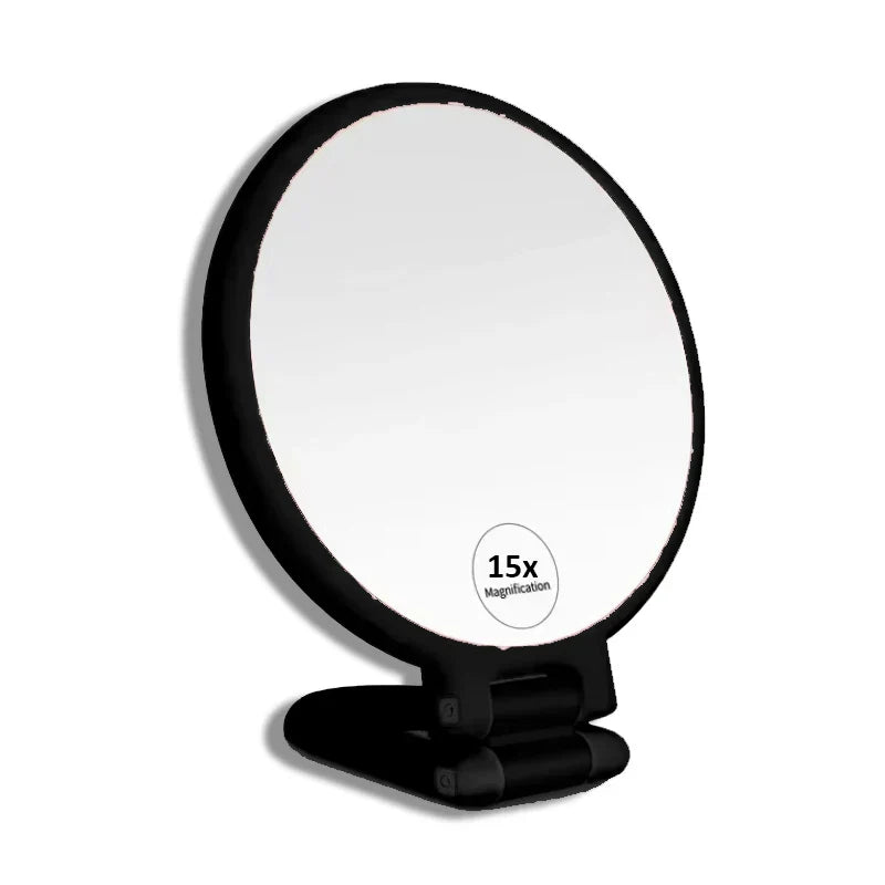 Vintage Double-Sided Magnifying Mirror