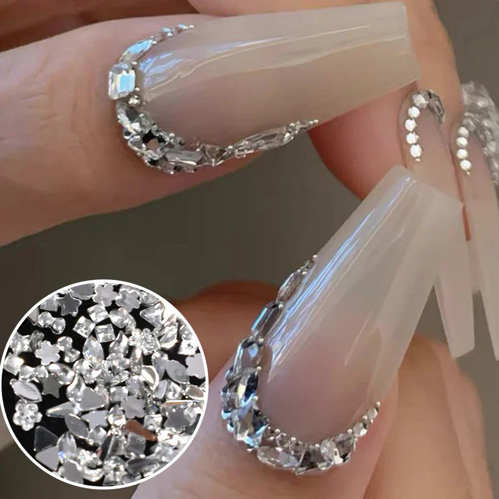 Mini Rhinestone Nail Art Kit